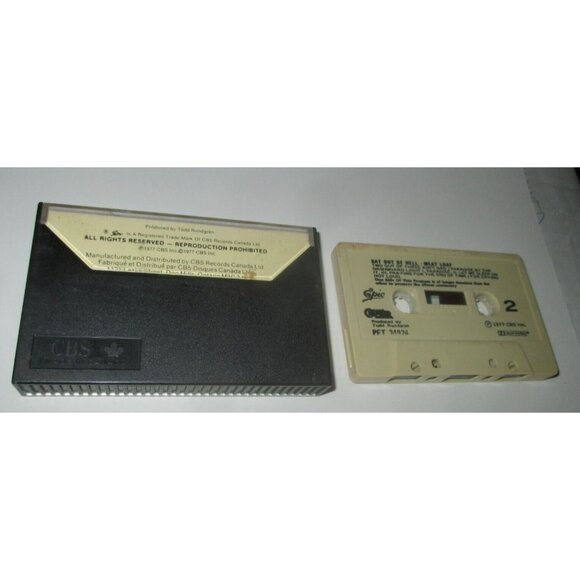 Meat Loaf ~ Bat Out of Hell on cassette (CBS Records, 1977) - Picture 2 of 2
